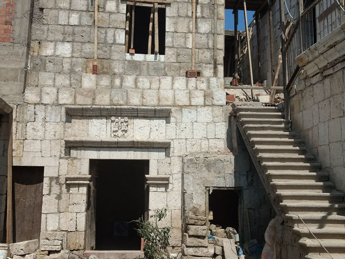 Patio reconstruccion Acolpacha